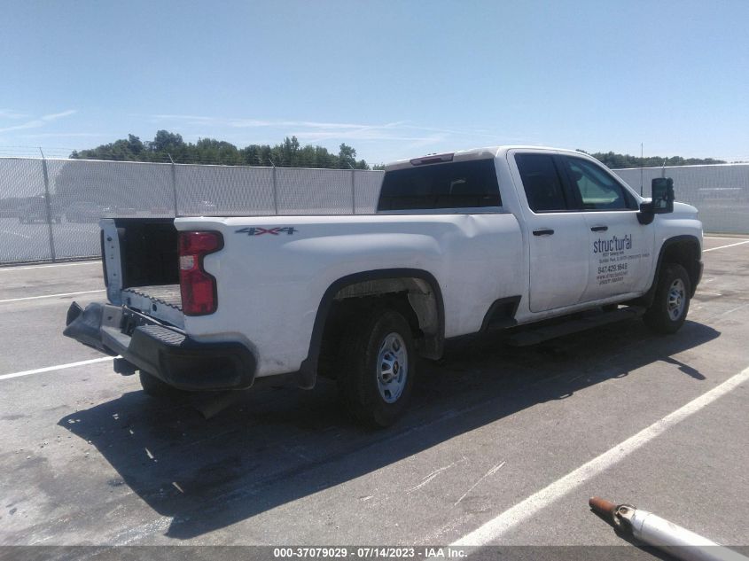 2022 CHEVROLET SILVERADO 2500HD WORK TRUCK - 1GC2YLE76NF204668