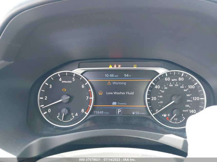 2019 NISSAN ALTIMA SR - 1N4BL4CV3KC199888
