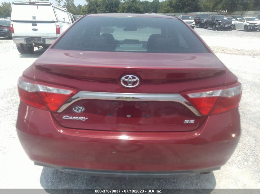 2016 TOYOTA CAMRY SE - 4T1BF1FK5GU557801