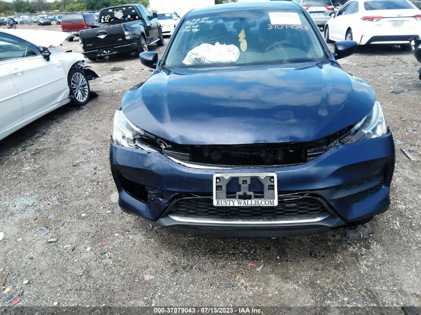 2017 HONDA ACCORD SEDAN LX - 1HGCR2F37HA135547