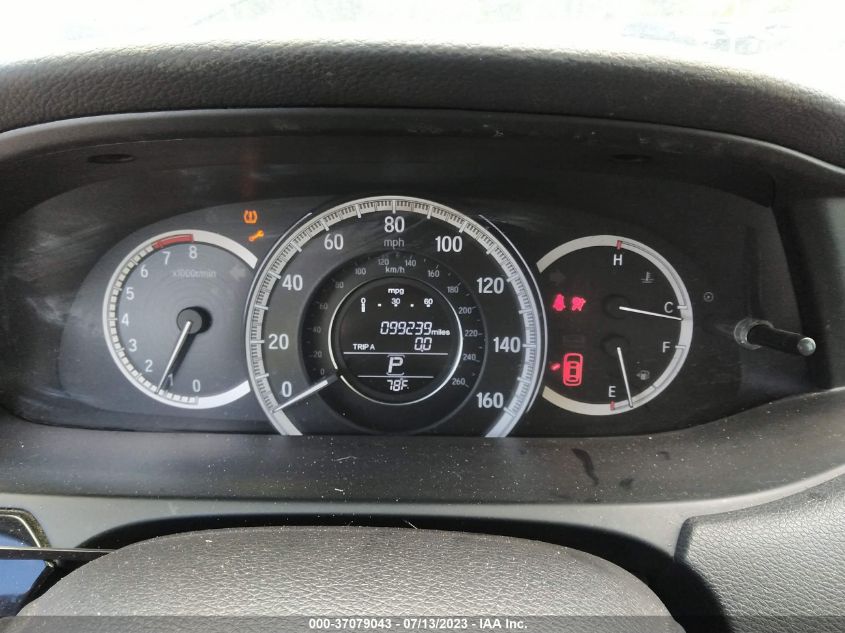 2017 HONDA ACCORD SEDAN LX - 1HGCR2F37HA135547