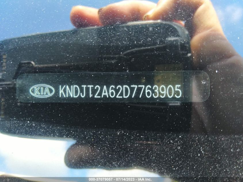 2013 KIA SOUL +/!/SPORT - KNDJT2A62D7763905