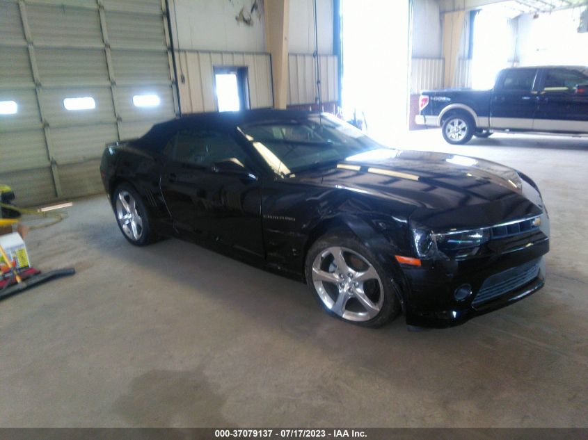 2014 CHEVROLET CAMARO LT - 2G1FB3D35E9137077