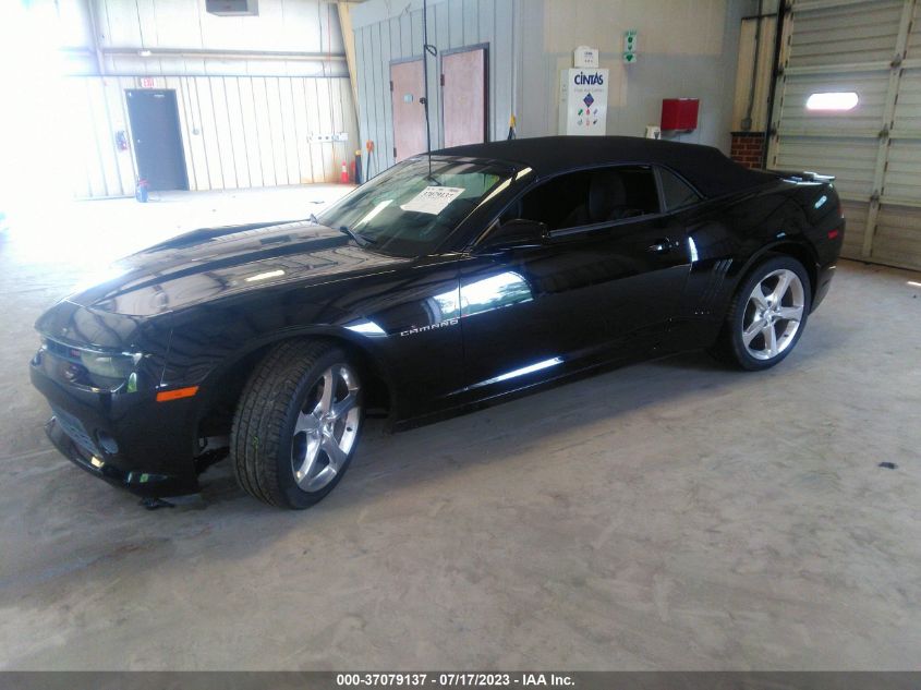 2014 CHEVROLET CAMARO LT - 2G1FB3D35E9137077