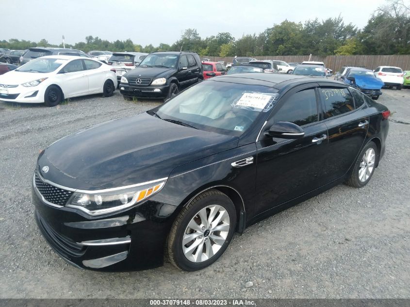 2016 KIA OPTIMA EX - 5XXGU4L32GG078756