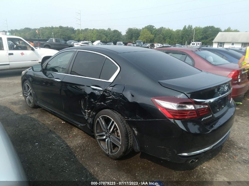 2016 HONDA ACCORD SEDAN SPORT - 1HGCR2F55GA245481