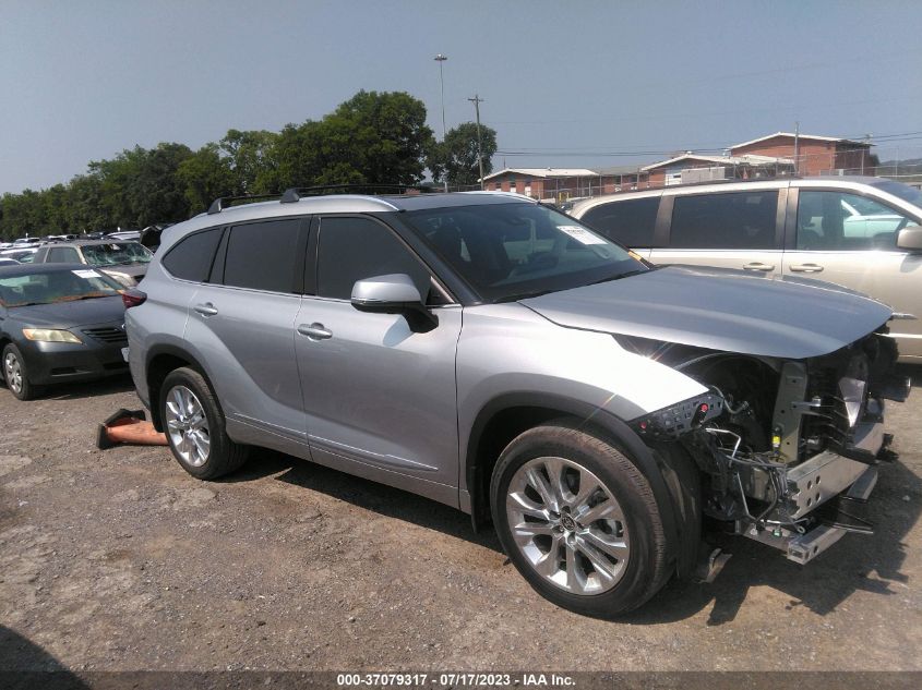2022 TOYOTA HIGHLANDER LIMITED - 5TDDZRBH9NS216156