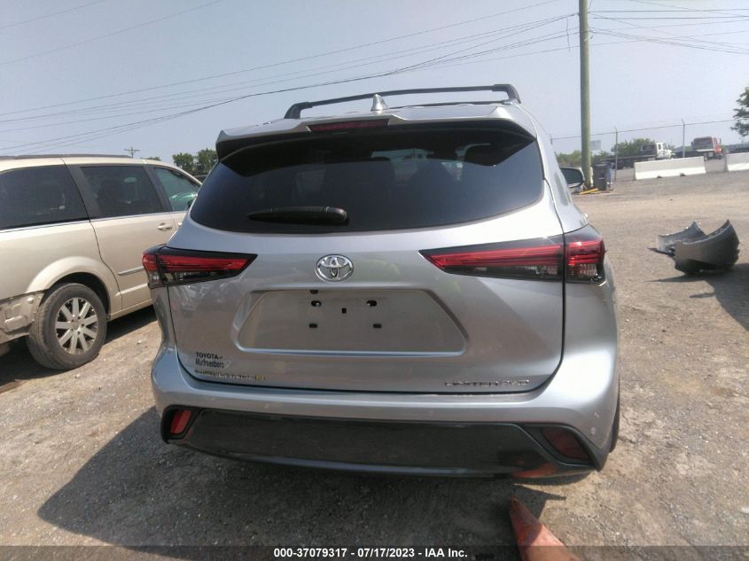 2022 TOYOTA HIGHLANDER LIMITED - 5TDDZRBH9NS216156