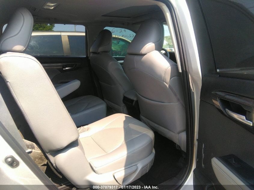 2022 TOYOTA HIGHLANDER LIMITED - 5TDDZRBH9NS216156
