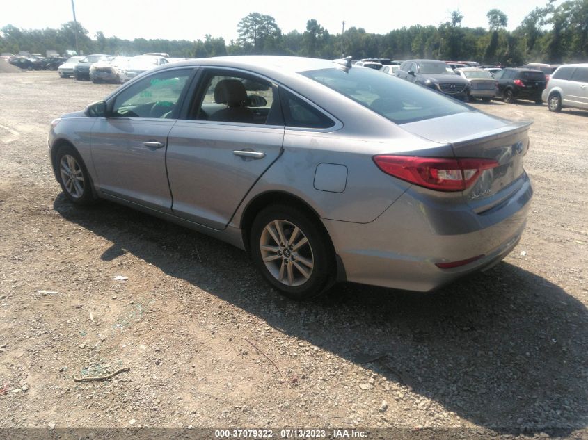 2015 HYUNDAI SONATA 2.4L SE - 5NPE24AFXFH045677