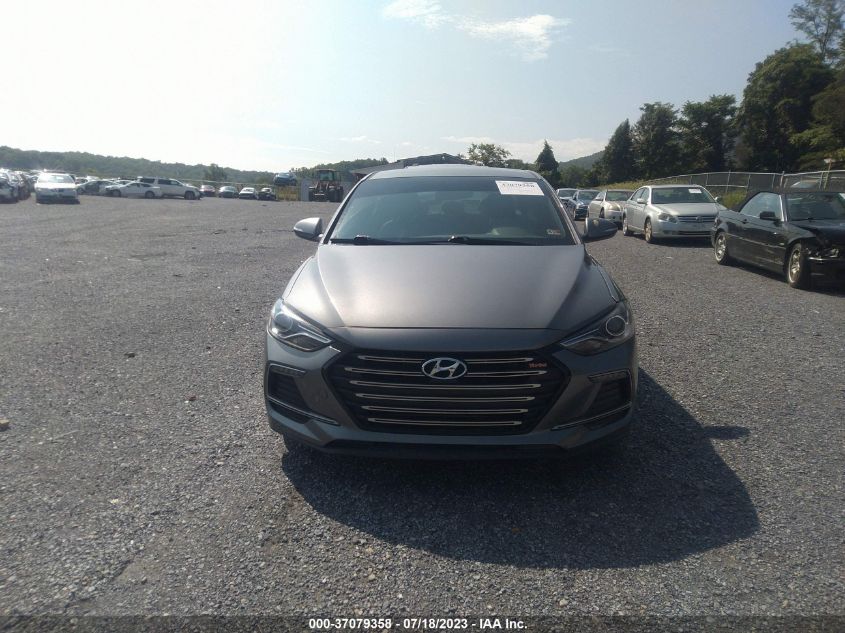 2017 HYUNDAI ELANTRA SPORT - KMHD04LB3HU344184