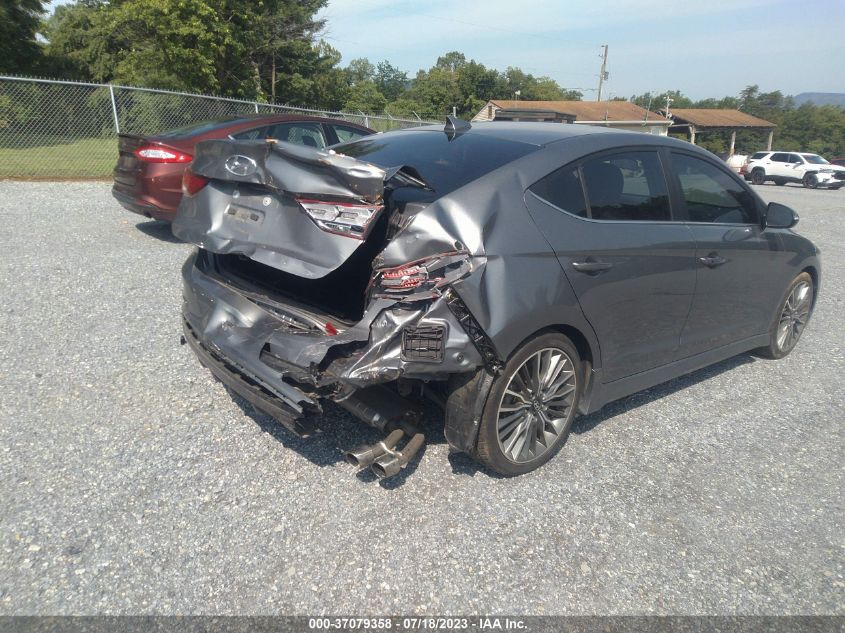2017 HYUNDAI ELANTRA SPORT - KMHD04LB3HU344184