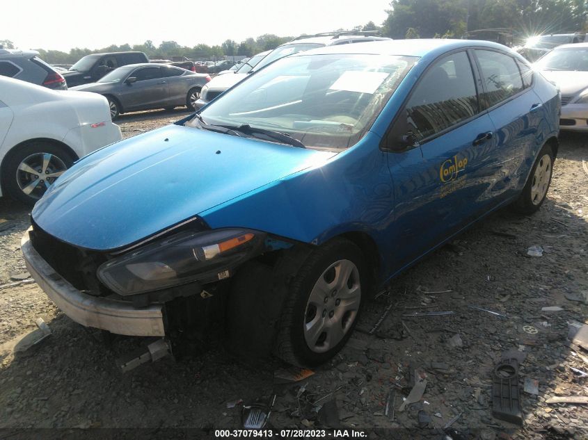 2015 DODGE DART SXT - 1C3CDFBB4FD213624