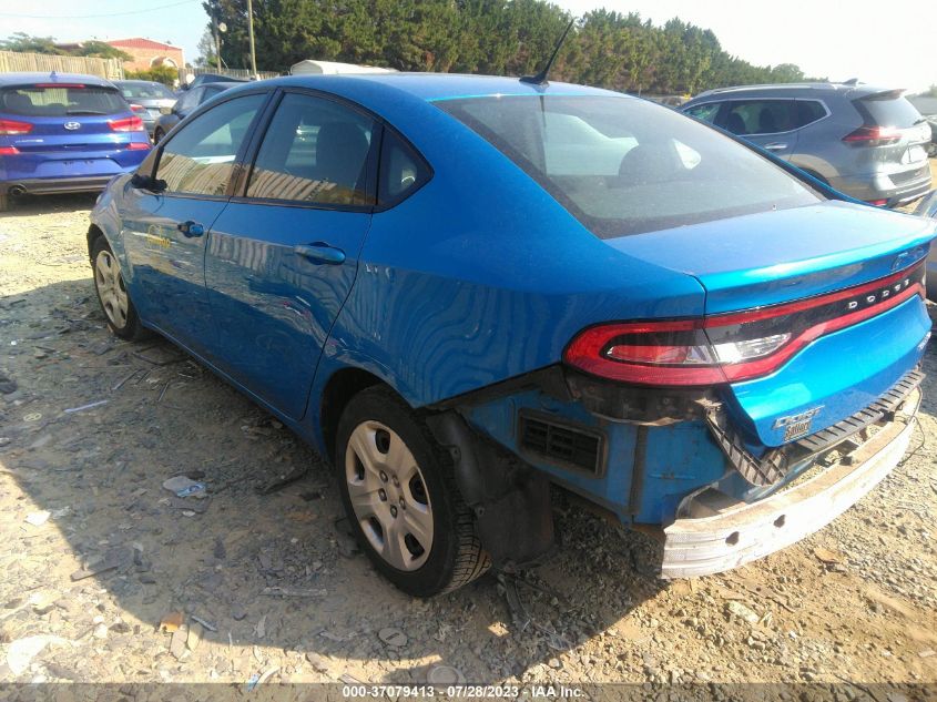 2015 DODGE DART SXT - 1C3CDFBB4FD213624