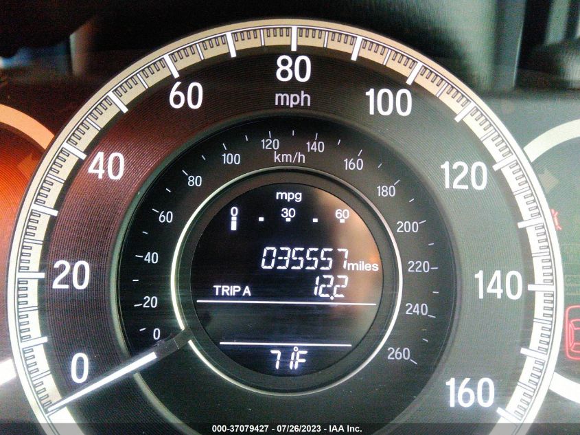 2016 HONDA ACCORD SEDAN EX-L - 1HGCR3F80GA001396