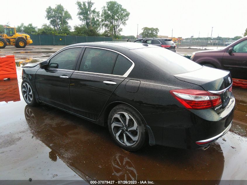 2016 HONDA ACCORD SEDAN EX-L - 1HGCR3F80GA001396