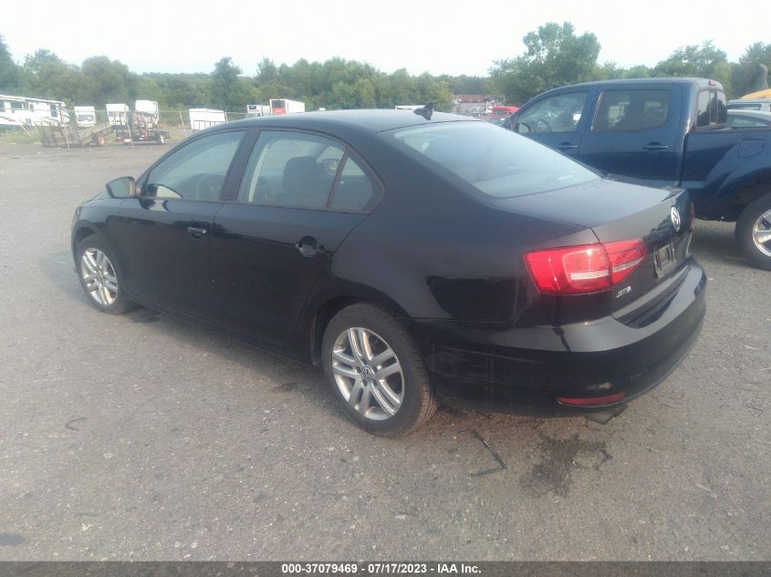 2015 VOLKSWAGEN JETTA SEDAN 2.0L S W/TECHNOLOGY - 3VW1K7AJ3FM352961