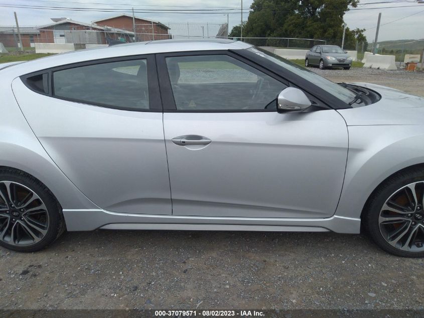 2016 HYUNDAI VELOSTER TURBO - KMHTC6AE9GU272529