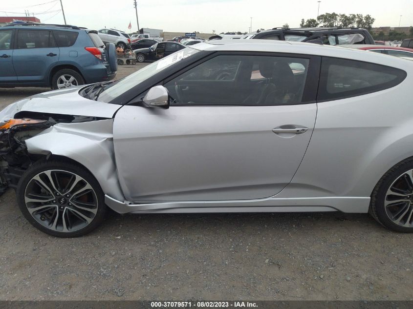 2016 HYUNDAI VELOSTER TURBO - KMHTC6AE9GU272529