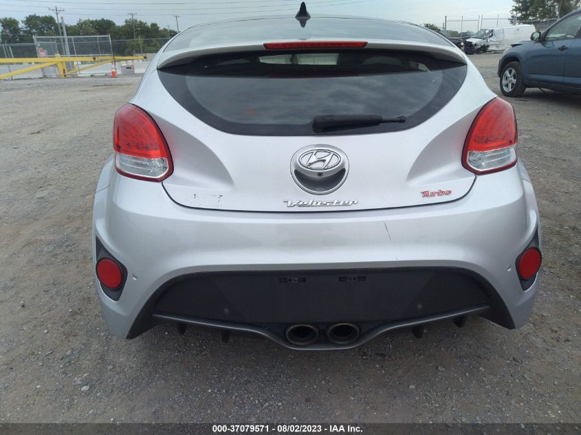 2016 HYUNDAI VELOSTER TURBO - KMHTC6AE9GU272529