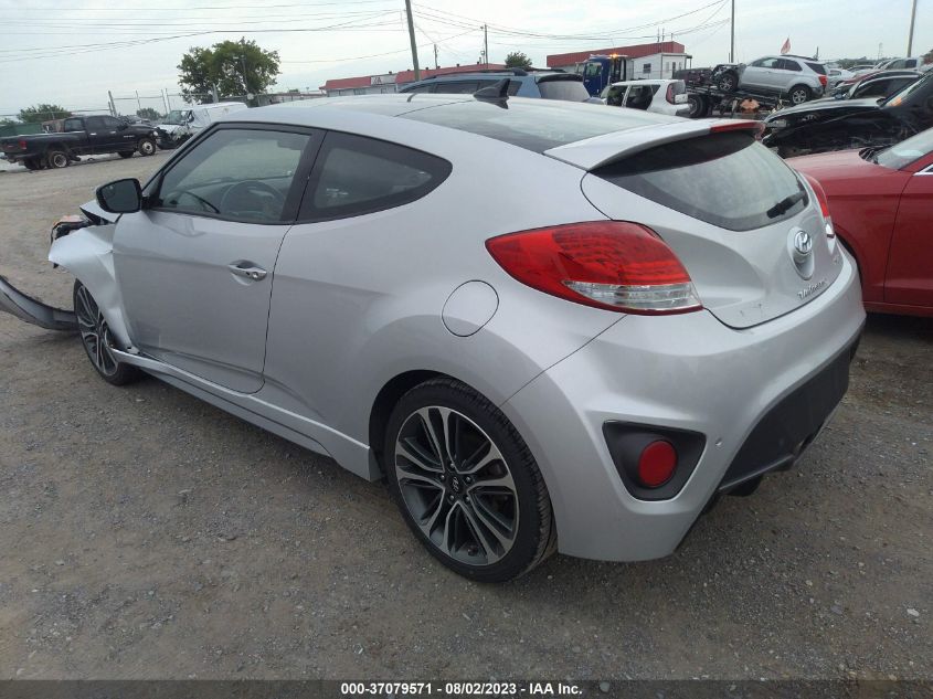 2016 HYUNDAI VELOSTER TURBO - KMHTC6AE9GU272529