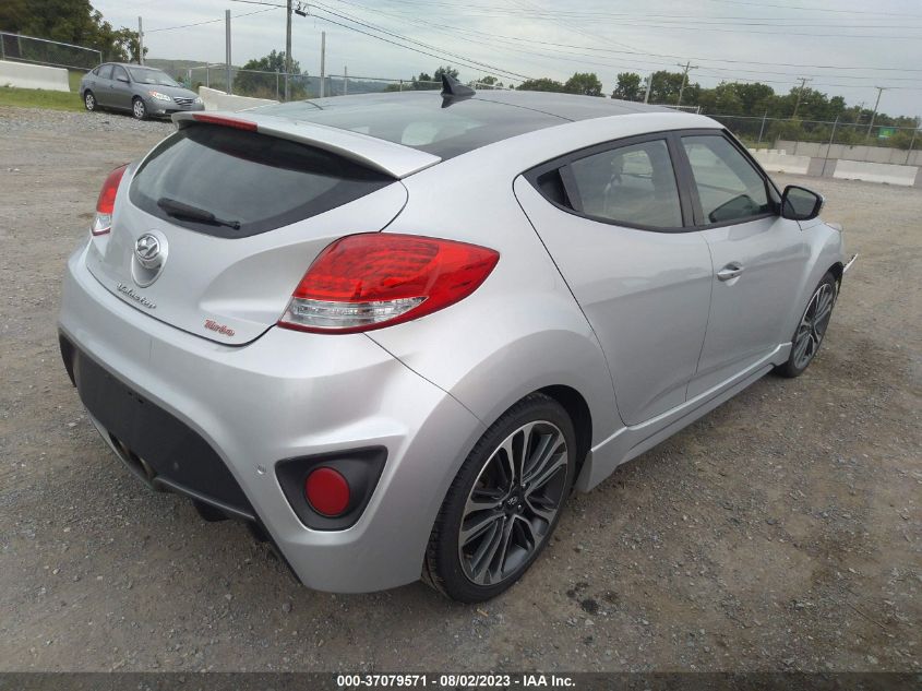 2016 HYUNDAI VELOSTER TURBO - KMHTC6AE9GU272529
