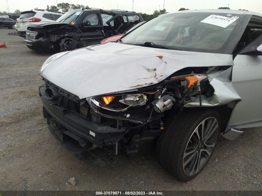 2016 HYUNDAI VELOSTER TURBO - KMHTC6AE9GU272529
