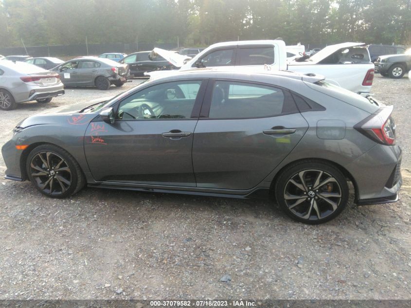 2017 HONDA CIVIC HATCHBACK SPORT TOURING - SHHFK7H9XHU426564