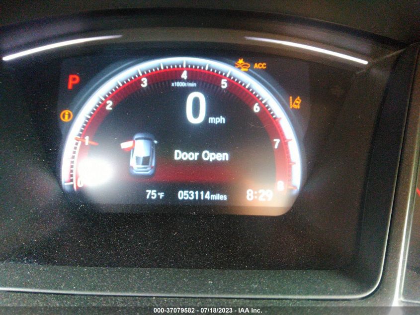 2017 HONDA CIVIC HATCHBACK SPORT TOURING - SHHFK7H9XHU426564