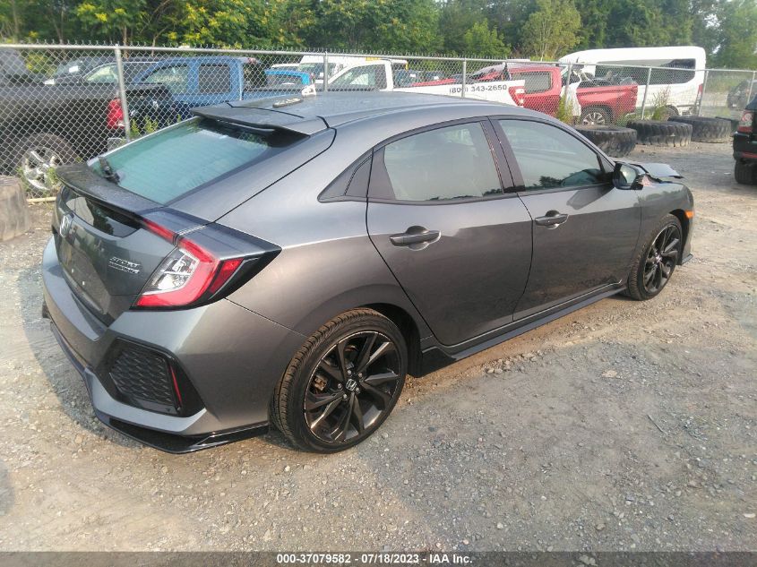 2017 HONDA CIVIC HATCHBACK SPORT TOURING - SHHFK7H9XHU426564
