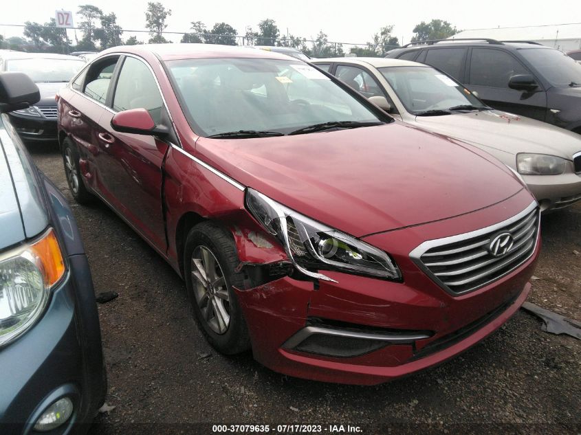 2016 HYUNDAI SONATA 2.4L SE - 5NPE24AF8GH340410