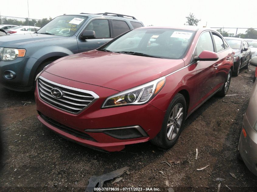 2016 HYUNDAI SONATA 2.4L SE - 5NPE24AF8GH340410