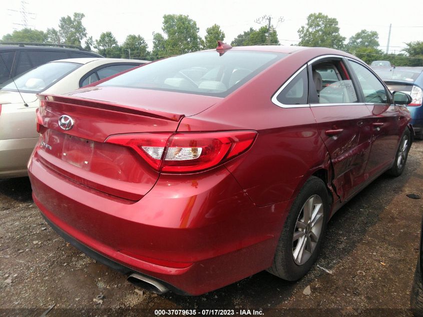 2016 HYUNDAI SONATA 2.4L SE - 5NPE24AF8GH340410