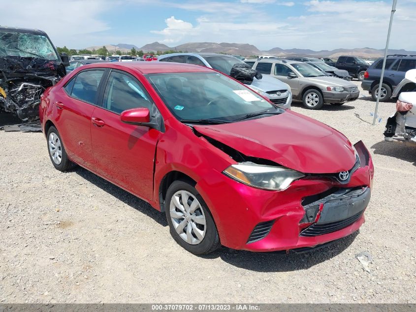 2014 TOYOTA COROLLA L/LE/S/S PLUS/LE PLUS - 5YFBURHE2EP136578