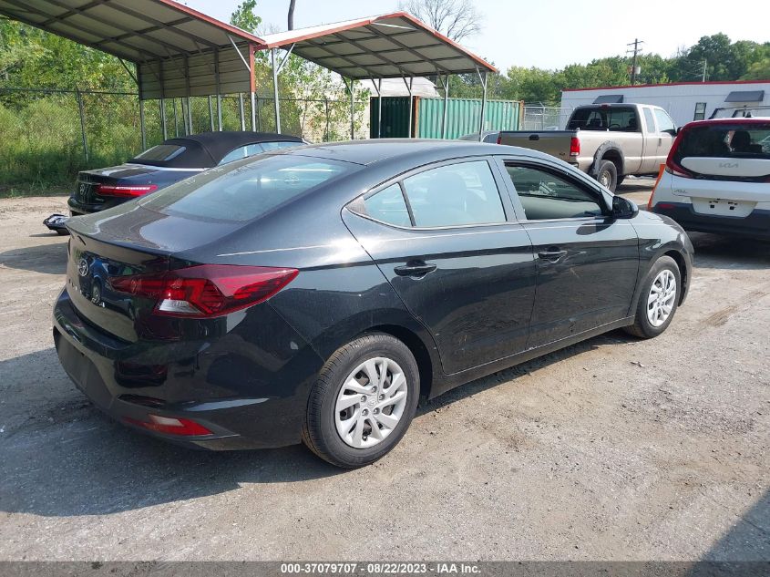 2019 HYUNDAI ELANTRA SE - 5NPD74LF4KH494020
