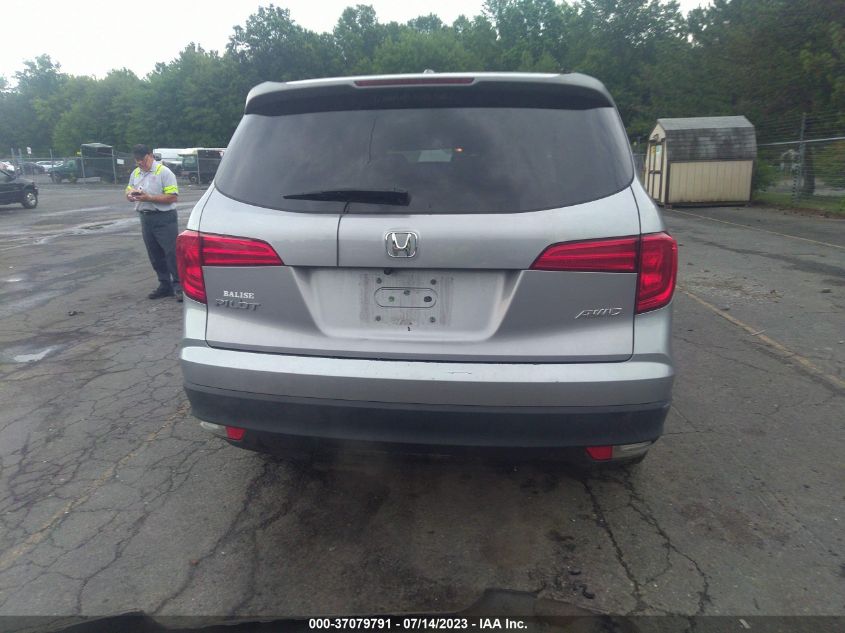 2017 HONDA PILOT EX - 5FNYF6H31HB024145