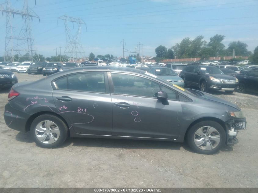 2013 HONDA CIVIC SDN LX - 19XFB2F57DE262260