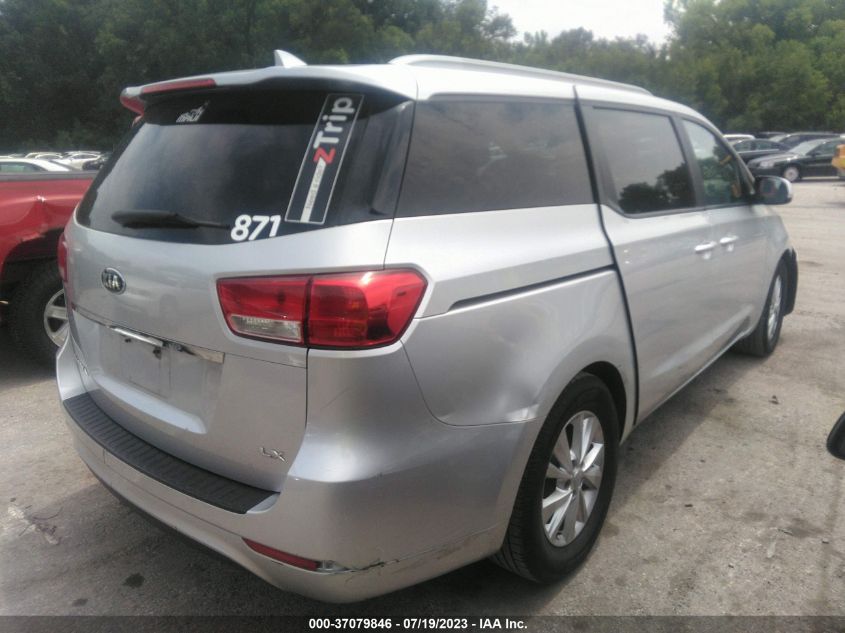 2015 KIA SEDONA LX - KNDMB5C11F6058086