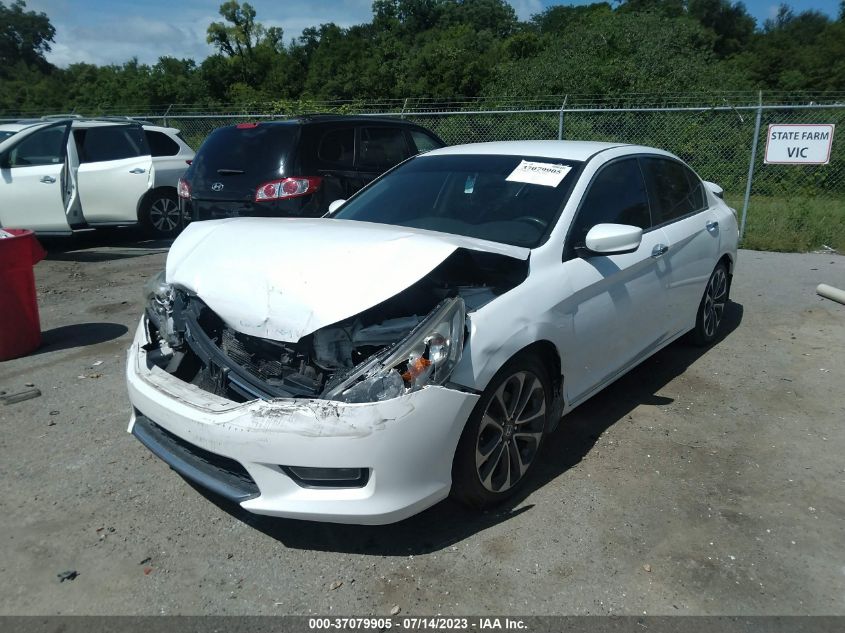 2015 HONDA ACCORD SEDAN SPORT - 1HGCR2F59FA149335