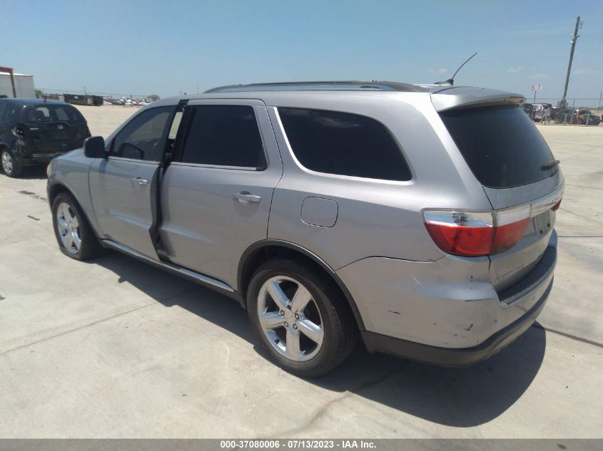 2013 DODGE DURANGO SXT - 1C4RDHAG7DC699315