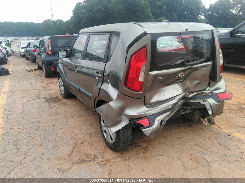 2013 KIA SOUL BASE - KNDJT2A56D7625453