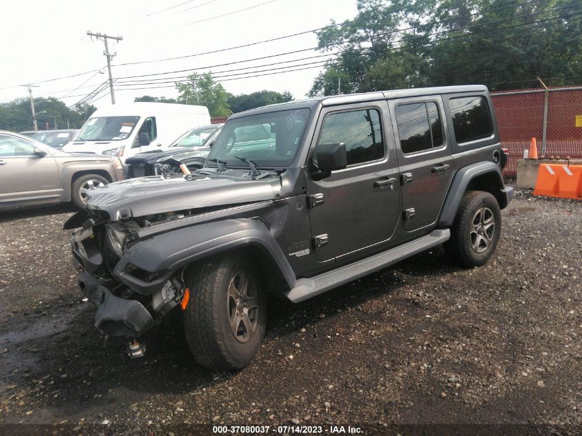 2018 JEEP WRANGLER UNLIMITED SPORT S - 1C4HJXDGXJW208952