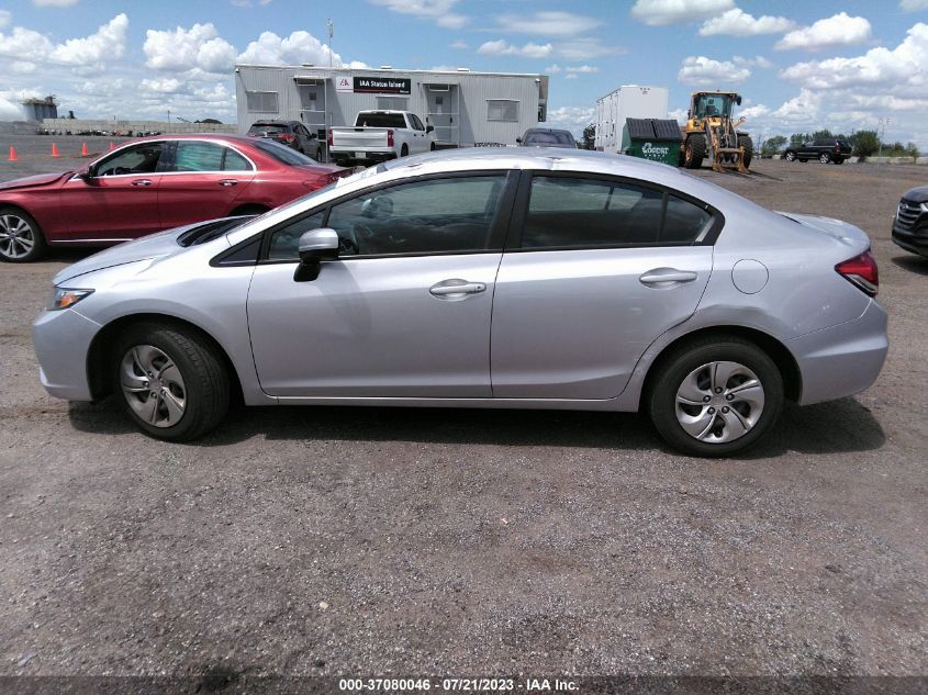 2014 HONDA CIVIC SEDAN LX - 19XFB2F59EE259801