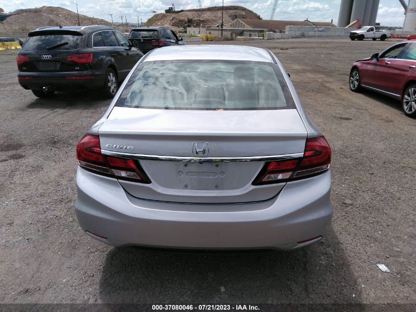 2014 HONDA CIVIC SEDAN LX - 19XFB2F59EE259801