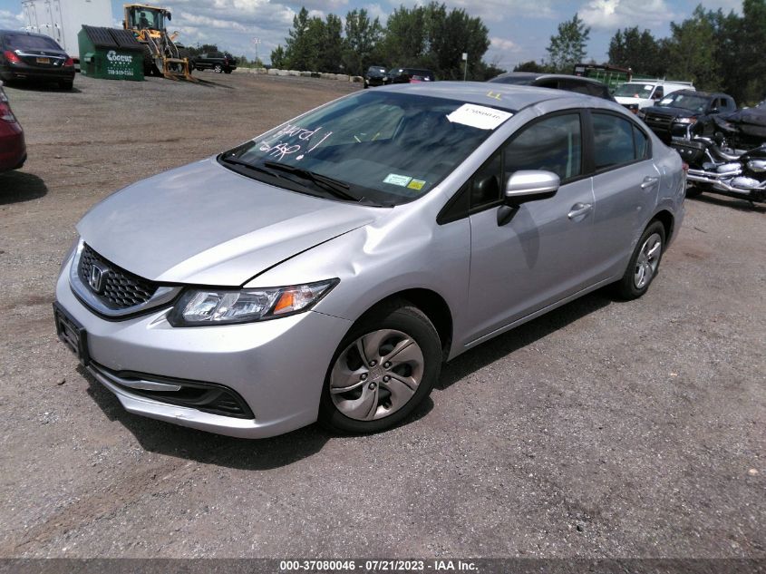 2014 HONDA CIVIC SEDAN LX - 19XFB2F59EE259801