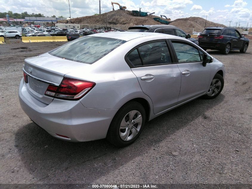 2014 HONDA CIVIC SEDAN LX - 19XFB2F59EE259801