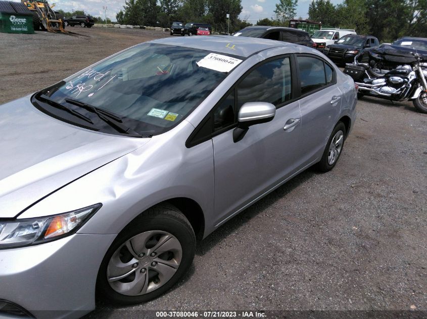 2014 HONDA CIVIC SEDAN LX - 19XFB2F59EE259801