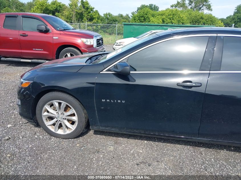 2019 CHEVROLET MALIBU LT - 1G1ZD5ST3KF111294