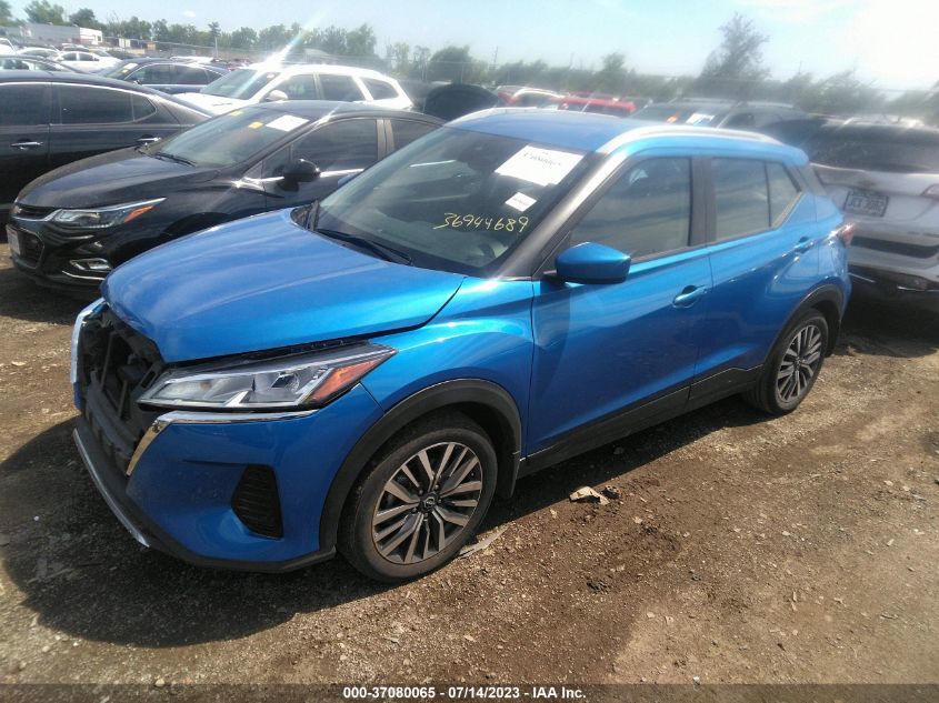 2022 NISSAN KICKS SV - 3N1CP5CV0NL485413