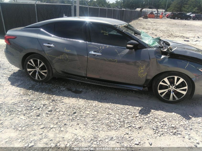 2018 NISSAN MAXIMA SV - 1N4AA6AP2JC378827